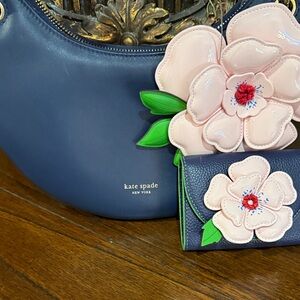 Kate Spade garden expo bag with matching wallet